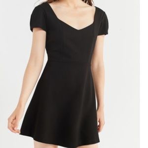 Black urban outfitters mini dress
